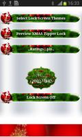 Christmas Theme Zipper Lock screenshot 1
