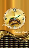 Islamic Clock Themes Plakat