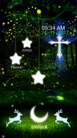 برنامه‌نما Jesus Fireflies LockScreen عکس از صفحه