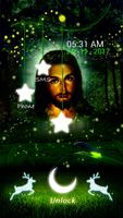 Jesus Fireflies LockScreen Affiche