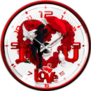 Love Clock Live Wallpaper ( Valentines Day Theme ) APK