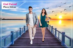 Girlfriend Photo Editor - Girlfriend Photo Frame Affiche