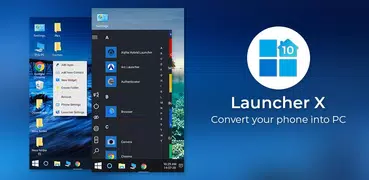 Lanzador de computadora Win 10