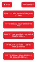 Minite Package Airtel - এয়ারটেল মিনিট প্যাক ảnh chụp màn hình 3