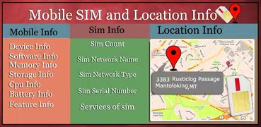 Mobile, SIM and Location Info