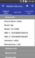 Mobile, SIM and Location Info โปสเตอร์