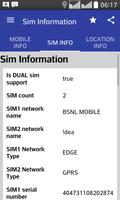 Mobile, SIM and Location Info screenshot 1