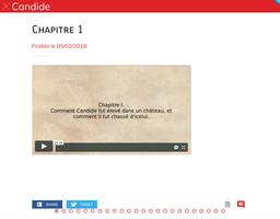 Candide, Voltaire (French) screenshot 2