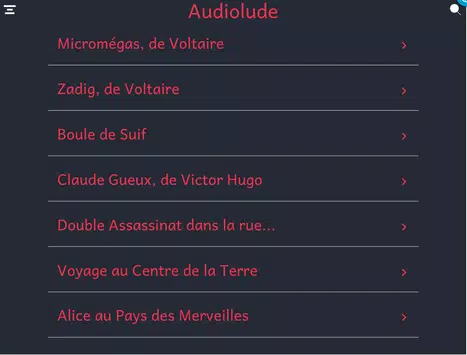 Livres audio - Audiolude APK for Android Download