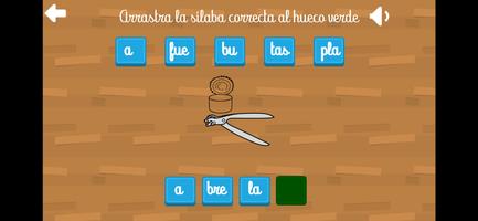 Aprende las sílabas jugando capture d'écran 3