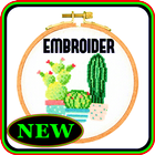 Learn to embroider in an easy way icon
