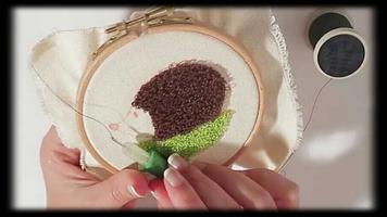 Learn to embroider in an easy way poster