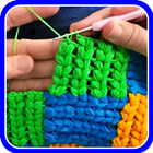 Learn crochet step by step, easy icon