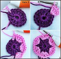 Learn crochet step by step, easy poster
