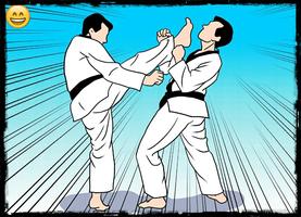 Apprenez le taekwondo et le karaté Affiche