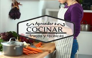 Learning to cook, recipes and  poster