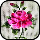 Learn to embroider cross stitch. Embroidery online APK