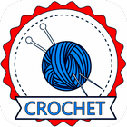 Learn to crochet. Sewing course icon