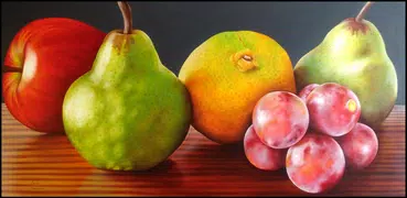 Learn to paint in oil. oil on canvas
