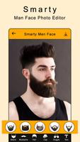 Smarty Man Face Maker : Man Mustache Photo Suit Affiche
