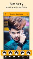 Smarty Man Face Maker : Man Mustache Photo Suit capture d'écran 2