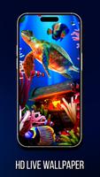 Aquarium 3D Live Wallpaper 4K Affiche