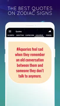 Screenshot 4 for Aquarius Horoscope Daily