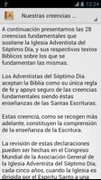 Creencias de los Adventistas الملصق