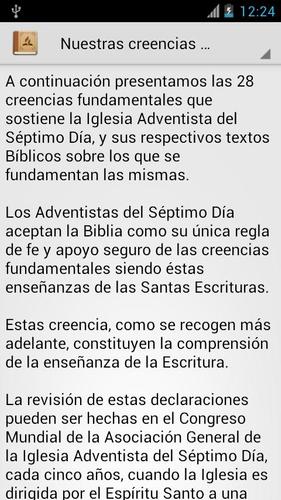 Descarga de APK de Creencias de los Adventistas para Android Descarga de APK de Creencias de los Adventistas para Android