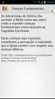 Crenças dos Adventistas Cartaz