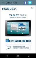 Manual Tablet Noblex T8A5I الملصق