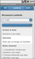 Diccionario Lunfardo پوسٹر