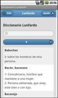 Diccionario Lunfardo screenshot 1