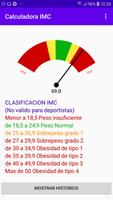 Calculadora IMC ภาพหน้าจอ 1