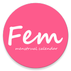 Fem Menstrual Calendar icône