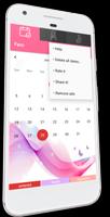Fem Menstrual Calendar capture d'écran 2