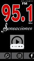 FM Sensaciones 95.1 Tucumán โปสเตอร์