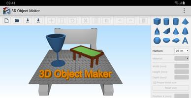 3D Object Maker 海报