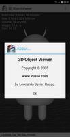 3D Object Viewer screenshot 1