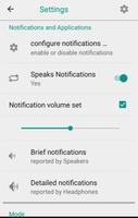 Spoken notifications Ekran Görüntüsü 3