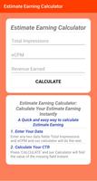 CPM Calculator تصوير الشاشة 1