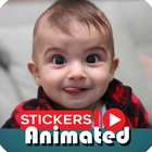 Animated Baby Stickers Zeichen
