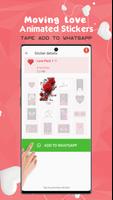 Animated Love Moving Stickers スクリーンショット 3