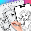AR Drawing: Sketch & Paint Art أيقونة