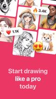 AR Drawing الملصق