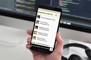 Resignation Letter Samples capture d'écran 2