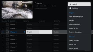Android TV کے لیے TiviMate IPTV Player اسکرین شاٹ 1