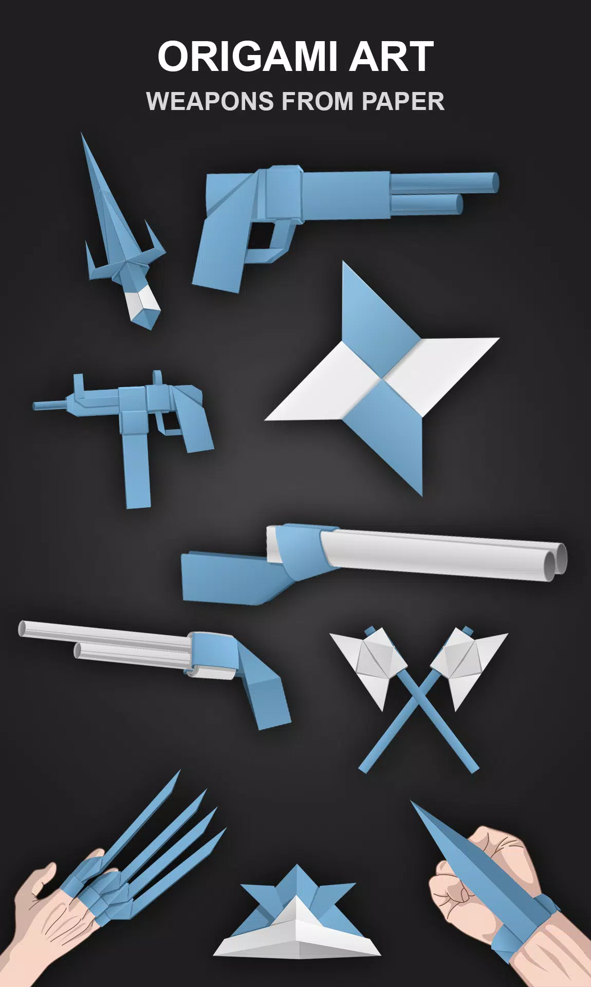 Origami Weapons: How to Make Paper Guns & Swords APK pour Android  Télécharger