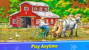 ColorPlanet® Jigsaw Puzzle الملصق