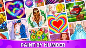 ColorPlanet® Paint by Number الملصق